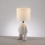 Stolní lampy dekorační - LD 14191-39 TED Stolní lampa béžová, stojící postava, látkové stínidlo, vypínač na kabelu - JUST LIGHT - foto 8