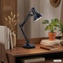 Stolní lampy pracovní - BRILO 7394015 Stolní lampa, pr. 15,5 cm, max. 25 W, černá - BRILO - foto 8