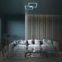 Hranatá - BRILO 3755015 RGB CCT LED stropní svítidlo, 59,7 cm, 44 W, 4400 lm, černá (starý kód: BRILO 3755-015) - BRILO - foto 8