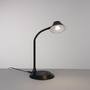 Stolní lampy pracovní - LD 14414-18 PUCKI LED stolní lampa černá bezdrátové nabíjení telefonu dotykový stmívač nastavitelné 3000K - JUST LIGHT - foto 8