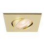 Pro zapuštěná svítidla - LA 1007194 UNIVERSAL DOWNLIGHT kryt pro downlight IP20, výkyvný, hranatý, matně zlatý - BIG WHITE (SLV) - foto 8