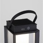 Solární - NV 9002862 Venkovní stolní lampa VERHAAL černý hliník a čiré sklo LED 2W 3000K 3,7V 360st. IP54 solární / USB kabel / vypínač na těle - NOVA LUCE - foto 8