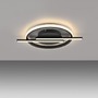 Kruhová - LD 14130-18 KORSA LED stropní svítidlo černé moderní design paměťová funkce SimplyDim 3000K - JUST LIGHT - foto 8