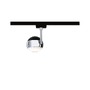 Svítidla - P 96807 URail LED lištový spot Capsule II spot 6W 2700K stmívatelné 230V černá mat/chrom - PAULMANN - foto 8