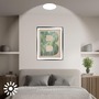 Kruhová - BRILO 3935016 Kaida stropní svítidlo pr.33 cm - 12,7W, 2900lm, LED, energetická třída A, neutrální bílá, bílé - BRILO - foto 8
