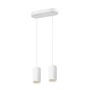 Vícečetná - LA 1006434 ASTO TUBE závěsné svítidlo, GU10, délka závěsu 250 cm, max. 2x 10 W, bílá - BIG WHITE (SLV) - foto 8