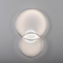 Kruhová - LD 14540-95 ASMINA LED stropní svítidlo hliník otočné světelné kruhy samostatně vypínatelné 3000K - LEUCHTEN DIREKT / JUST LIGHT - foto 8