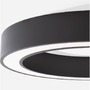 Kruhová - NV 9345633 Stropní svítidlo MORBIDO černý hliník a akryl LED 50W 230V 2700K - 4000K IP20 vč. dálkového ovládání stmívatelné Tuya - NOVA LUCE - foto 8