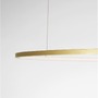 Kruhová - NV 9345610 Závěsné svítidlo TARQUIN broušený zlatý hliník a akryl LED 58W 230V 3000K IP20 stmívatelné - NOVA LUCE - foto 8