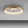 Kruhová - LD 14386-60 VERTIGO LED stropní svítidlo matná mosaz 61x61 kruhové křišťálový efekt stmívatelné CCT 2700-5000K - LEUCHTEN DIREKT / JUST LIGHT - foto 8