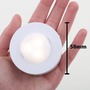 Přisazená - BRILO 2632-066 LED skříňkové svítidlo pr. 5,8 cm 6x60lm bílé - BRILO - foto 8