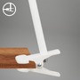 Stolní lampy s klipem - BRILO 2499016 BRILONER Tari LED lampička na psací stůl, stmívatelné, magnetická hlava, bílé 2499016 - foto 8