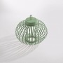 Na stůl - LD 19304-43 AKUBA LED stolní lampa průměr 36cm zelená na baterie USB IP44 stmívatelné dotykem 2700K - JUST LIGHT - foto 8