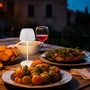 Stolní lampy dekorační - BRILO 7504016 Serina Mini LED stolní lampička bezdrátová IP44, stmívatelné, s nabíjecí základnou, bílé - BRILO - foto 8