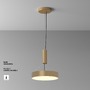 Kruhová - M C032CL-36W3K-RD-MG Stropní svítidlo Zon 36W 120d C032CL-36W3K-RD-MG - MAYTONI - foto 8