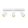 Bodová - LA 1008717 NOBLO® nástěnné a stropní svítidlo, trojité, kulaté, 2700K, 19W, PHASE, 32°, bílé - BIG WHITE (SLV) - foto 8