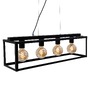 Hranatá - BRI 4020-045 Závěsné svítidlo, 75 cm, max. 40 W, černá - BRILONER - foto 8