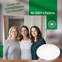 Kruhová - BRILO 3867016 Elipso A stropní svítidlo pr.37,5 cm - 12W, 2520lm, LED, energetická třída A, bílé - BRILO - foto 8