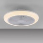 Kruhová - LD 14623-16 LED stropní svítidlo s ventilátorem BRANDA bílé RGB CCT, RGB/3000-6500K - JUST LIGHT - foto 8