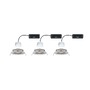 Kruhová - P 92434 LED vestavné svítidlo Nova Coin kruhové 84mm 50° RGBW+ 3x6W 230V kov kartáčovaný hliník - PAULMANN - foto 8