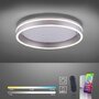 Kruhová - PN 8414-55 Q-VITO LED stropní svítidlo Smart-Home s měnitelnou teplotou chromatičnosti a změna barev s pamětí a ovladačem stmívání ZigBee 2700-5000K - PAUL NEUHAUS - foto 8