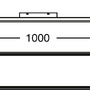 Hranatá - BRILO 7167015 CCT svítidlo LED panel, 100 cm, 24 W, 2600 lm, černá (starý kód: BRILO 7167-015) - BRILO - foto 8
