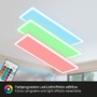 Hranatá - BRILO 7404016 Ultraploché RGB/W-svítidlo LED panel s přímé a nepřímé osvětlení, 42 cm, LED, 22 W, 3000 lm, bílé (starý kód: BRILO 7404-016) - BRILO - foto 8