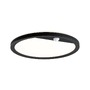 Nástěnná - P 94708 LED venkovní panel Lamina Backlight pohybové čidlo neláká hmyz IP44 kruhové 280mm CCT 14W 230V černá umělá hmota - PAULMANN - foto 8