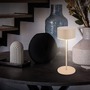 Stolní lampy dekorační - BRILO 7629011 Kira stolní lampička - 3W, 200lm, bezdrátová, LED, dotykový vypínač, stmívatelné, béžová - BRILO - foto 8