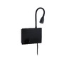 Bodová - P 71101 LED nástěnné svítidlo Halina USB C 2700K 230V 2,4W černá mat - PAULMANN - foto 8