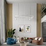 Lišty a příslušenství IVELA - IMPR 710117 Deko-Light 3-fázový kolejnicový systém D Line/Dali zakřivený závěsný držák 5m lanko, bílá - DEKOLIGHT - foto 8