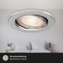 Kruhová - BRI 7147039 3ks LED vestavné svítidlo, pr. 8,6 cm, 5 W, hliník (starý kód: BRI 7147-039) - BRILONER - foto 8