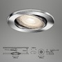 Kruhová - BRI 7147-038 3ks LED vestavné svítidlo, pr. 8,6 cm, 5 W, chrom - BRILONER - foto 8