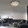 Dekorativní - PN 6053-17 Stropní svítidlo RICICLE chrom s křišťálovými 60cm - PAUL NEUHAUS - foto 8