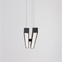 Podélná - NV 9060920 Závěsné svítidlo X-LINE černý hliník a akryl LED 40W 230V IP20 3000K stmívatelné - NOVA LUCE - foto 8