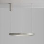 Kruhová - NV 9345618 Závěsné svítidlo PERRINE šampaň stříbrný hliník a akryl LED 42W 230V 3000K IP20 stmívatelné - NOVA LUCE - foto 8