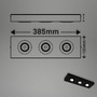 Bodová - BRI 3996035 CTS LED stropní svítidlo, 38,5 cm, 4W, 460lm, černá - BRILONER - foto 8