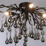 Dekorativní - PN 8090-18 Stropní svítidlo ICICLE černé křišťálové přívěšky - PAUL NEUHAUS - foto 8
