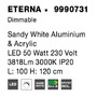 Dekorativní - NV 9990731 Závěsné svítidlo ETERNA bílý hliník a akryl LED 50W 230V 3000K IP20 stmívatelné - NOVA LUCE - foto 8