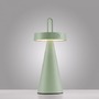 Na stůl - LD 19302-43 ALWA LED stolní lampa na baterie zelená stmívatelné dotykem IP44 vnitřní i venkovní svítidlo 2700K - JUST LIGHT - foto 8
