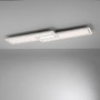 Hranatá - LD 14875-16 EDGING LED stropní svítidlo bílé ploché 110x28, dálkový ovladač, stmívatelné, CCT nastavení teploty barvy 2700-5000K - LEUCHTEN DIREKT / JUST LIGHT - foto 8