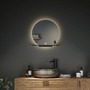 K zrcadlu - P 71091 LED zrcadlo s osvětlením Miro IP44 měnitelná bílá 230V 11W zrcadlo/černá mat - PAULMANN - foto 8