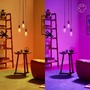 E27 - PH 8720169165816 WiZ Smart LED Žárovka s tradičním vzhledem, čirá, 40 W 470lm 2200-6500K (RGB) ST64 E27 - PHILIPS - foto 8