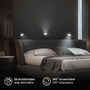 Bodová - BRI 3896015 Tari nástěnné bodové svítidlo - 1,6W, 160lm, LED, nabíjecí, CCT, stmívatelné, bezdrátové, černá - BRILONER - foto 8