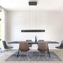 Podélná - PN 2688-18 LED závěsné svítidlo Q-STRETTO, černá, s dálkovým ovladačem, ZigBee, 2700-5000K - PAUL NEUHAUS - foto 8