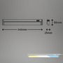 Přisazená - BRILO 2224-014 LED skříňkové svítidlo 54,5 cm 6W 800lm stříbrná - BRILO - foto 8