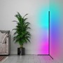 Stojací lampy - BRILO 1203015 BRILONER RGBIC LED stojanová lampa, dálkový ovladač, Gaming Deko, stmívatelné, 143 cm, časovač 1203015 - foto 8