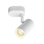 Bodová - LA 1008703 NOBLO® nástěnné a stropní svítidlo, jednoduché, kulaté, 2000-3000K, 8W, Dim-to-Warm, PHASE, 36°, bílé - BIG WHITE (SLV) - foto 8