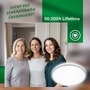 Kruhová - BRILO 3836014 Pulap A LED stropní svítidlo, třída A, přímé a nepřímé osvětlení, matný chrom - BRILO - foto 8
