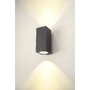 Nástěnná - LA 1003438 ENOLA SQUARE UP/DOWN L Outdoor, nástěnné LED svítidlo, antracitové, CCT 3000/4000K - BIG WHITE (SLV) - foto 8
